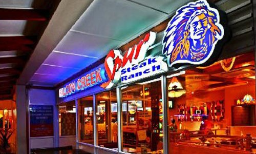 Outside view of spur store