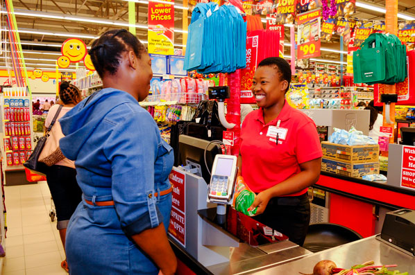 Inside view of SHOPRITE store