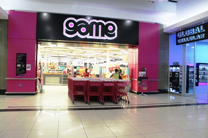 Outside view of game store